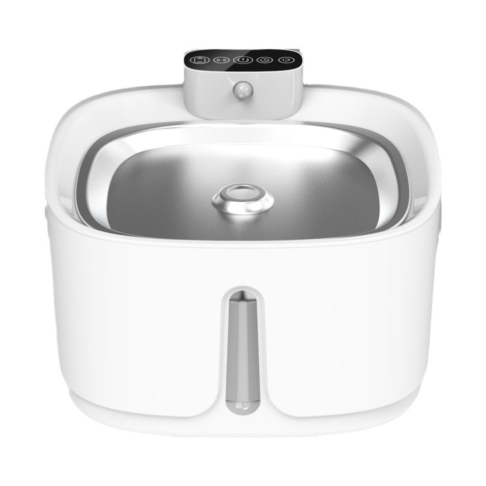 Smart Pet Water Fountain Wireless Stainless Steel Water Dispenser