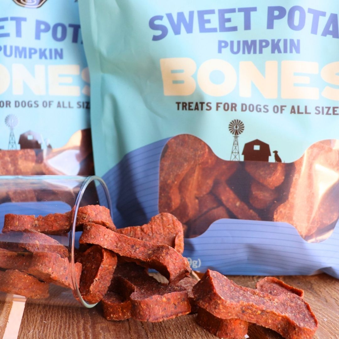 Sweet Potato & Pumpkin Bones