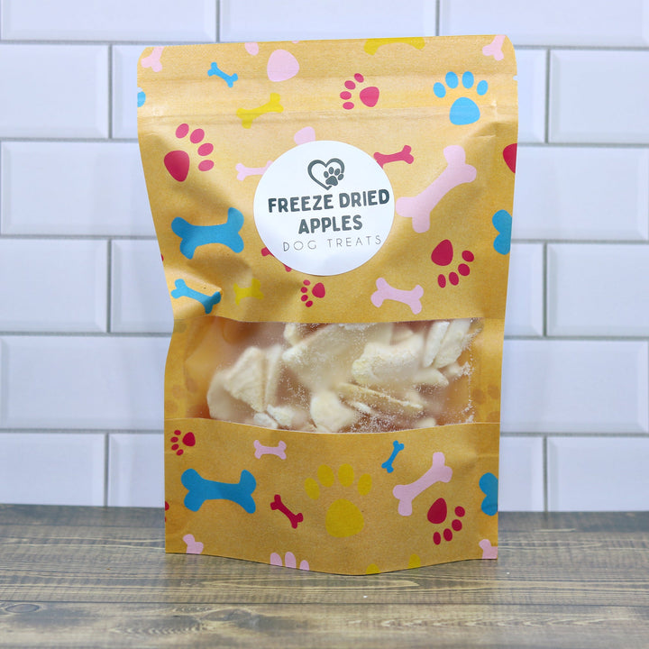 Freeze Dried Apple Dog Treats Natural Single Ingredient Healthy