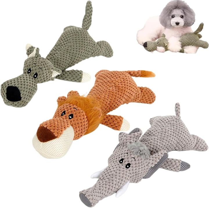 Invincible Pet Chew Animal Toy for Heavy Chewers Durable Design