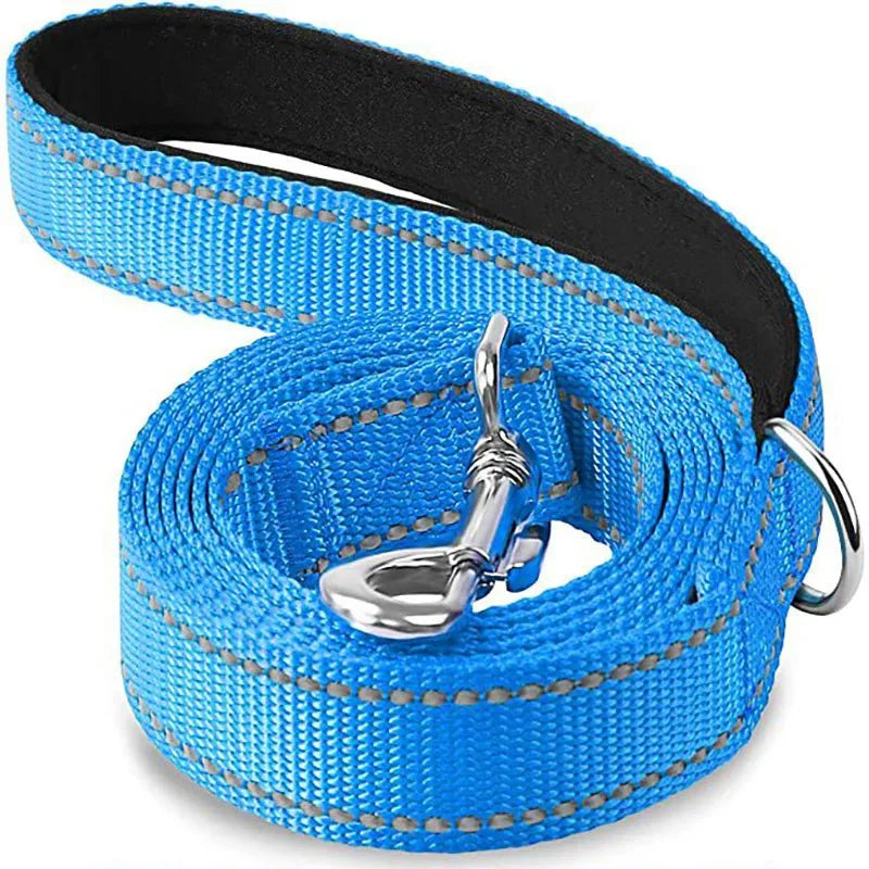 Reflective Pet Leash – Adjustable Polyester Lead Strap