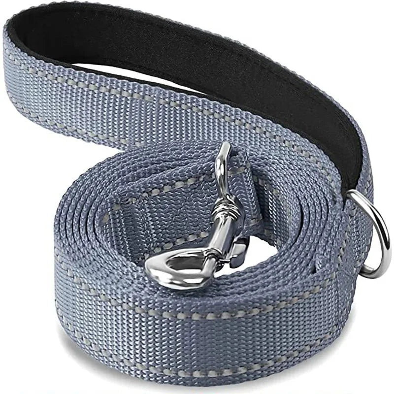 Reflective Pet Leash – Adjustable Polyester Lead Strap