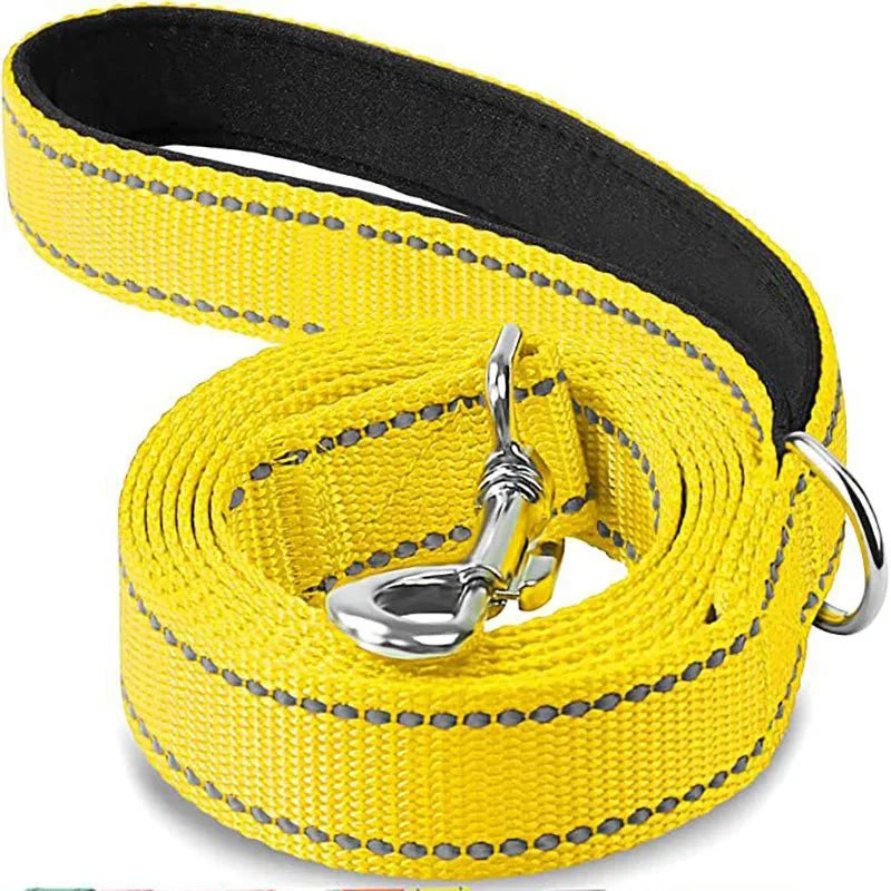 Reflective Pet Leash – Adjustable Polyester Lead Strap