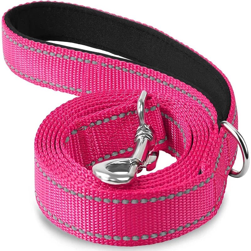 Reflective Pet Leash – Adjustable Polyester Lead Strap